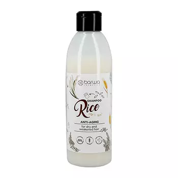 Шампунь для волос BARWA рисовый омолаживающий 300 мл