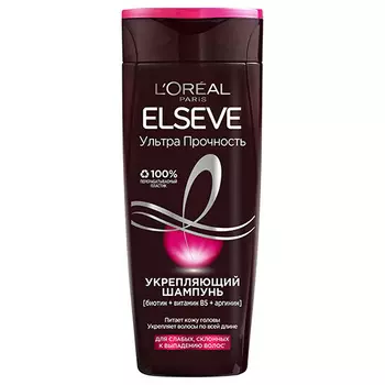 Шампунь для волос LOREAL ELSEVE УЛЬТРА ПРОЧНОСТЬ для слабых, склонных к выпадению волос 400 мл