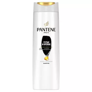 Шампунь для волос PANTENE PRO-V ГУСТЫЕ И КРЕПКИЕ для тонких и ослабленных волос 400 мл