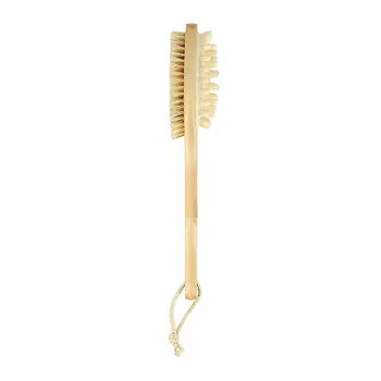 Щетка для сухого массажа DECO. 2 в 1 средней жесткости 32 см