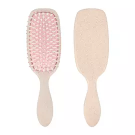 Щетка для волос с комбинированной щетиной LADY PINK розовая