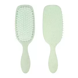 Щетка для волос с комбинированной щетиной LADY PINK зеленая