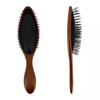 Щетка массажная для кожи головы LADY PINK с дизайном щетины в виде петель