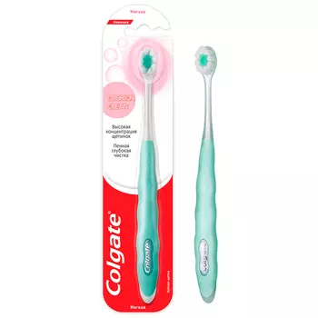 Щетка зубная COLGATE CUSHION CLEAN мягкая