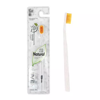 Щетка зубная LMK ANE+ NATURAL мягкая yellow