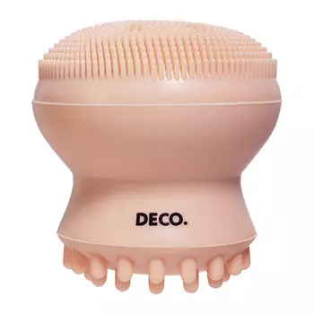 Щеточка для очищения лица и взбивания пены DECO.