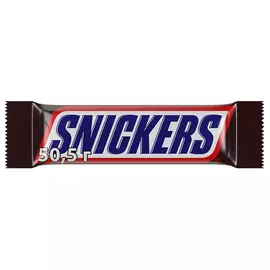 Шоколадный батончик SNICKERS 50 г