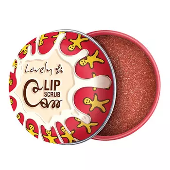 Скраб для губ LOVELY LIP SCRUB CAN gingerbread