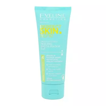 Скраб-паста-маска EVELINE PERFECT SKIN ACNE против несовершенств 75 мл