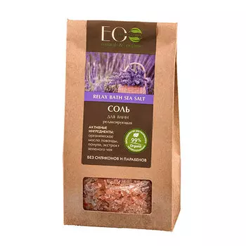 Соль для ванн EO LABORATORIE Релаксирующая 400 г