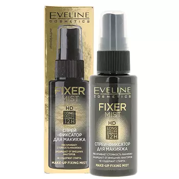 Спрей-фиксатор макияжа EVELINE FIXER MIST HD