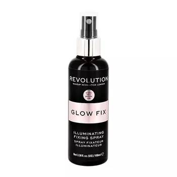 Спрей-фиксатор макияжа REVOLUTION PRO FIX с эффектом сияния