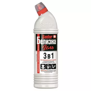 Средство чистящее SANFOR белизна гель 700 мл