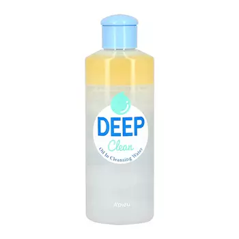 Средство для снятия макияжа с глаз и губ APIEU DEEP CLEAN двухфазное с маслом облепихи 165 мл