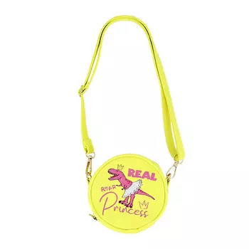 Сумочка через плечо MISS PINKY неоновая Динозавр