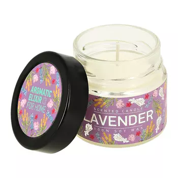 Свеча ароматическая BAGO HOME Лаванда и шалфей 80 гр
