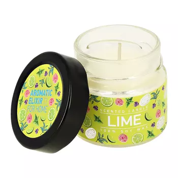 Свеча ароматическая BAGO HOME Мятный лайм 80 гр