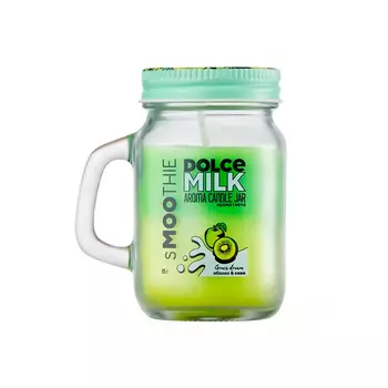 Свеча-смузи ароматическая DOLCE MILK Яблоко и киви