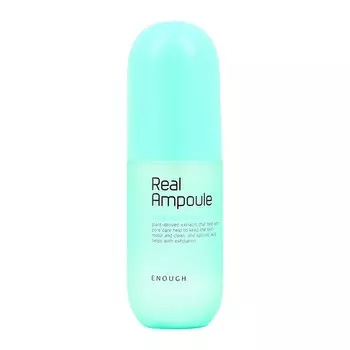 Сыворотка для лица ENOUGH REAL AMPOULE с экстрактом перечной мяты сужающая поры 200 мл