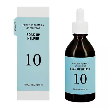 Сыворотка для лица ITS SKIN POWER 10 FORMULA GF с гиалуроновой кислотой и экстрактом листьев гинкго билоба увлажняющая 60 мл