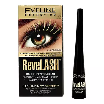 Сыворотка-кондиционер EVELINE REVELASH концентрированная для роста ресниц 3 мл