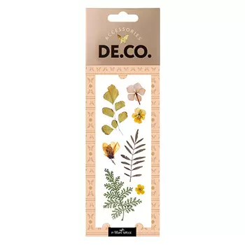 Татуировка для тела DECO. POTPOURRI by Miami tattoos переводная Fern