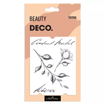 Татуировка для тела DECO. REAL TATTOO by Miami tattoos переводная Contact