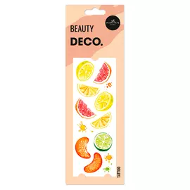 Татуировка для тела DECO. WATERCOLOR STORY by Miami tattoos переводная Citrus