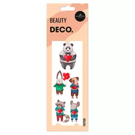 Татуировка для тела DECO. WATERCOLOR STORY by Miami tattoos переводная Love