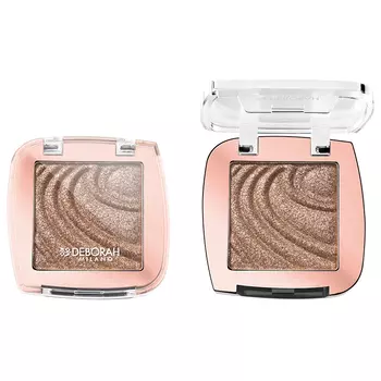 Тени для век DEBORAH COLOR LOVERS водостойкие тон 04 теплый серо-коричневый