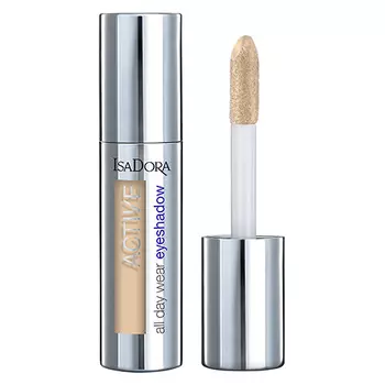 Тени для век ISADORA ACTIVE ALL DAY WEAR EYESHADOW жидкие устойчивые тон 01 ivory base