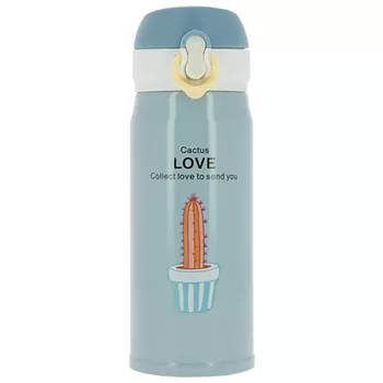 Термос FUN CACTUS LOVE Blue 350 мл