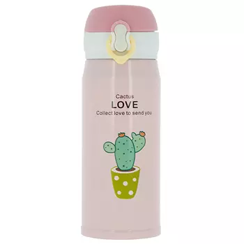 Термос FUN CACTUS LOVE Pink 350 мл