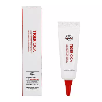 Точечный гель для лица ITS SKIN TIGER CICA дневной с экстрактом центеллы азиатской и салициловой кислотой против несовершенств кожи 12 мл