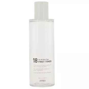 Тоник для лица APIEU 18 слабокислотный для всех типов кожи 180 мл