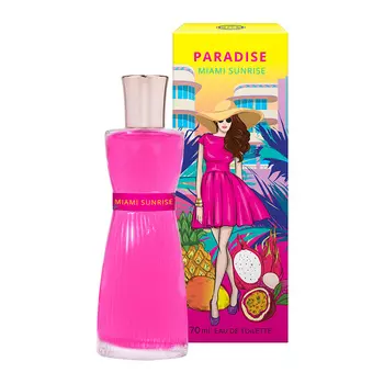 Туалетная вода CHRISTINE LAVOISIER PARFUMS MIAMI SUNRISE жен. 70 мл