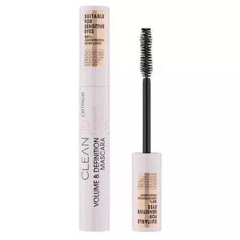 Тушь для ресниц CATRICE CLEAN ID VOLUME & DEFINITION MASCARA тон 010 ultimate black