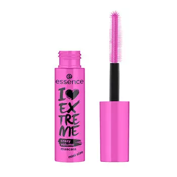 Тушь для ресниц ESSENCE I LOVE EXTREME CRAZY VOLUME MINI тон черный crazy volume