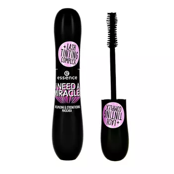 Тушь для ресниц ESSENCE I NEED A MIRACLE! Объем и усиление черная