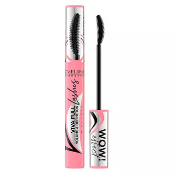 Тушь для ресниц EVELINE VIVA FULL LASHES! объем и разделение тон черный