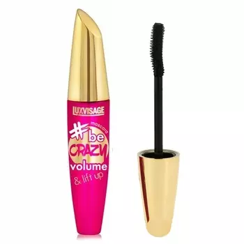 Тушь для ресниц LUXVISAGE be crazy volume &amp; lift up объем и подкручивание черная