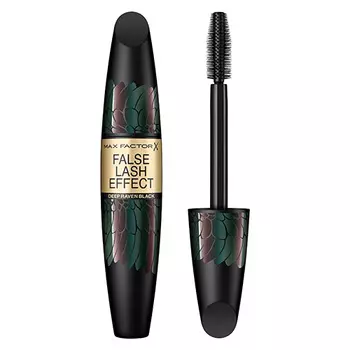 Тушь для ресниц MAX FACTOR FALSE LASH EFFECT с эффектом накладных ресниц тон deep raven black черная