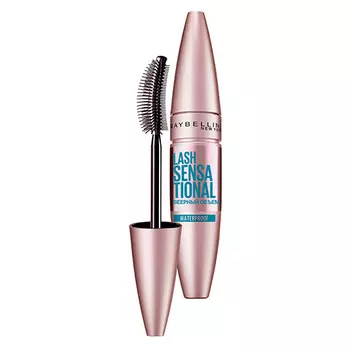 Тушь для ресниц MAYBELLINE LASH SENSATIONAL водостойкая черная