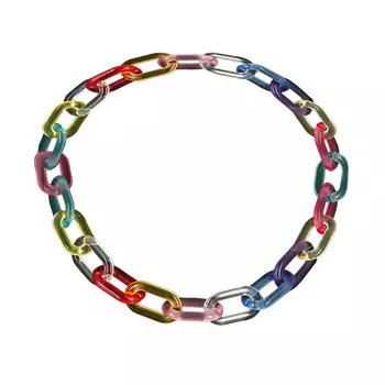 Украшение на шею LADY PINK CHAIN CONNECTION