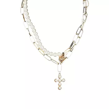 Украшение на шею LADY PINK CHAIN CONNECTION