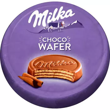 Вафли MILKA покрытые молочным шоколадом 30 г