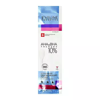 Ватная палочка для пилинга EVELINE с 10% AHA+BHA кислотами 1 шт