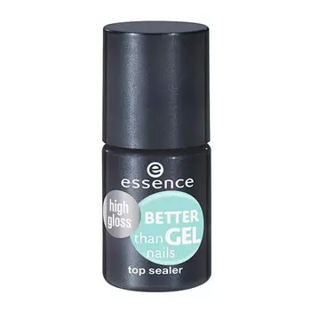 Верхнее покрытие для ногтей ESSENCE BETTER THAN GEL NAILS TOP укрепляющее с гель-блеском