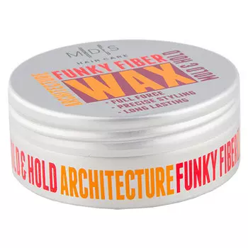 Воск для укладки волос MADES FUNKY FIBER для создания оригинальных причесок 75 мл