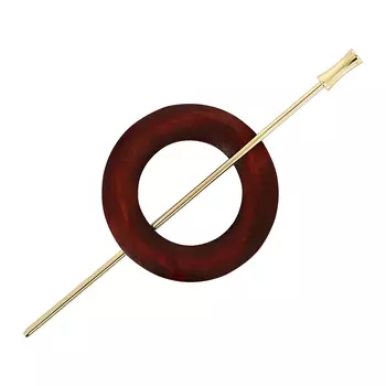 Заколка LADY PINK ECO wood